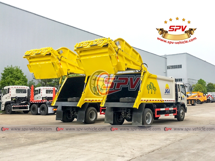 10 CBM Garbage Compactor Truck Sinotruk HOWO - D2 10 CBM Garbage Compactor Truck Sinotruk HOWO - D2